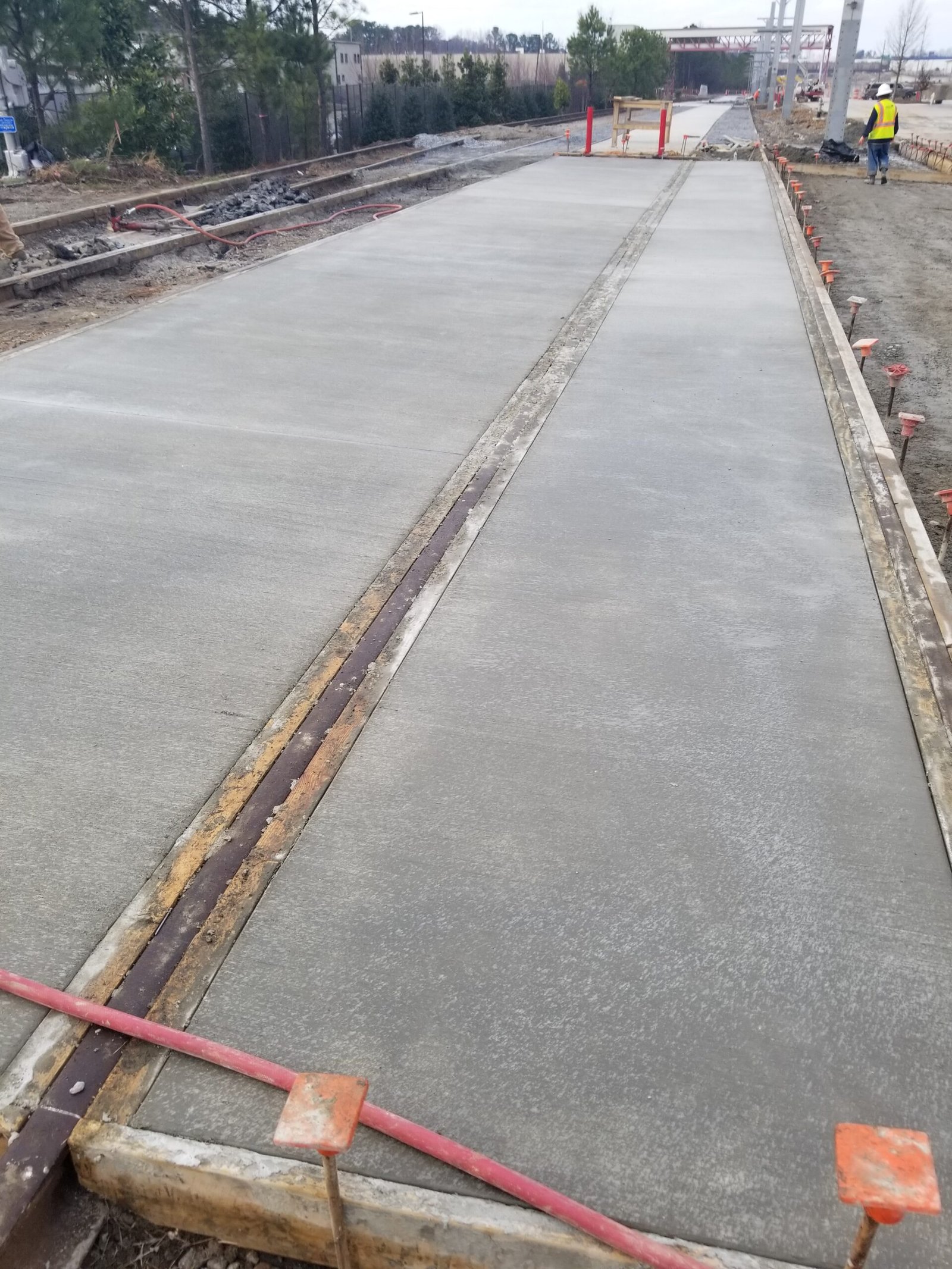 3 - CIP Walls & HD Paving - The Assembly Atlanta (The Old GM Plant). - Heavy Duty Paving