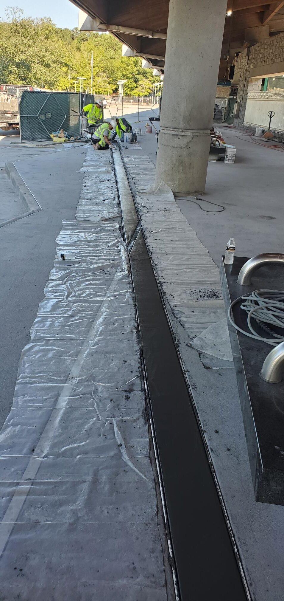Decorative Concrete - Colored Concrete - Black